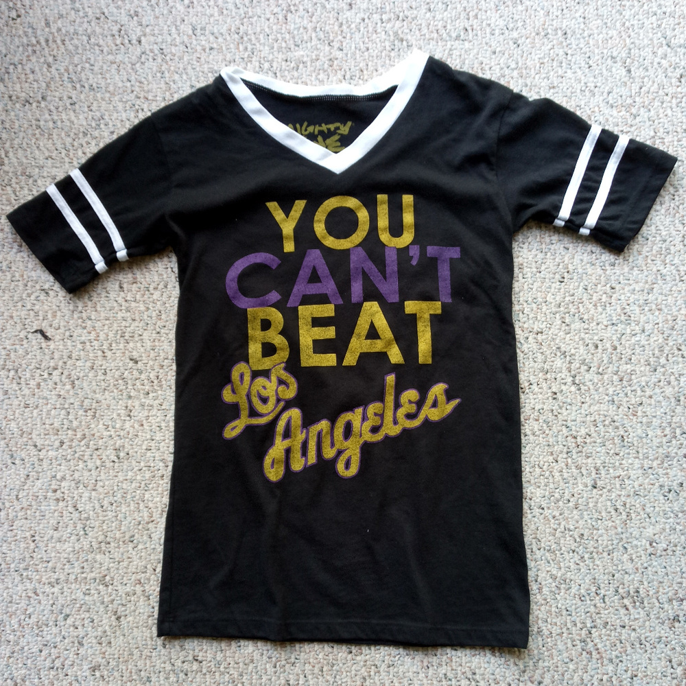 Mighty Fine LA Lakers T-shirt - Sz S